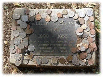 Coins on Tombstones